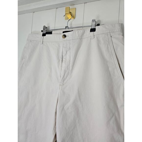 Banana Republic High Rise Authentic Chino Cream NWT Casual Cotton Size 16 - Picture 5 of 8